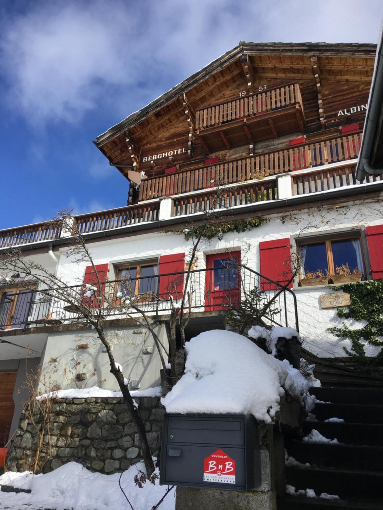 La Demeure Des Elfes Bed & Breakfast Albinen Exterior photo